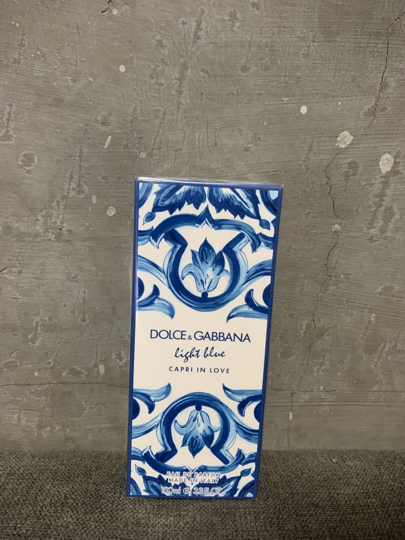 D&G light blue capri new (Category: Fragrance & Deodorants) located in Manila. Submitted by alexclima15202 (Listing ID 1460485175, Image 1). Description: Ready for pick up .