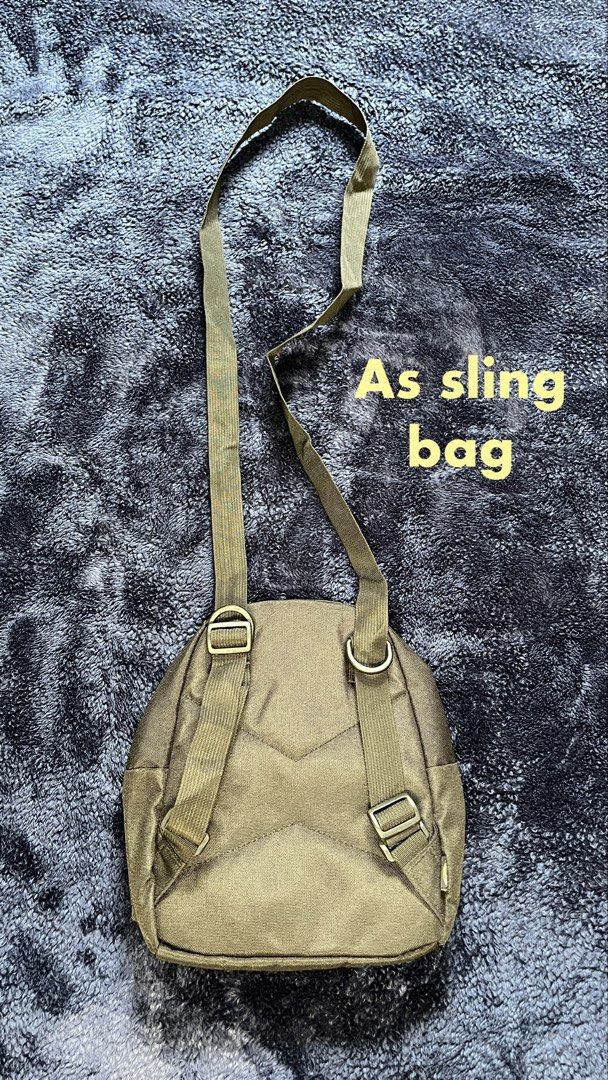 Dickies Mini Two-way Backpack (Category: Backpacks) located in Naga. Submitted by lilycheedeclutter (Listing ID 1460488485, Image 3). Description: Japan Exclusive Almost New .