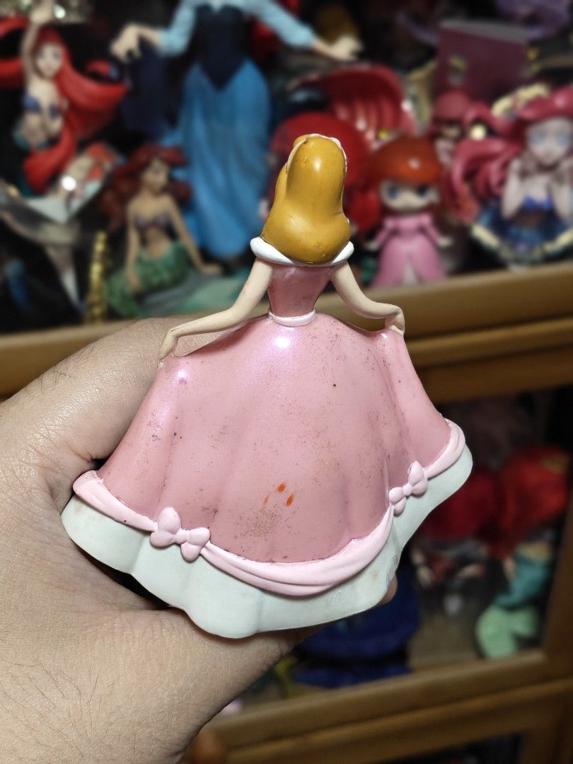 Disney Cinderella Figure (Category: Figurines & Statues) located in Angeles City. Submitted by treasure_trove14 (Listing ID 1460441115, Image 2). Description: cinderella in pink gown with flaws (see photos).