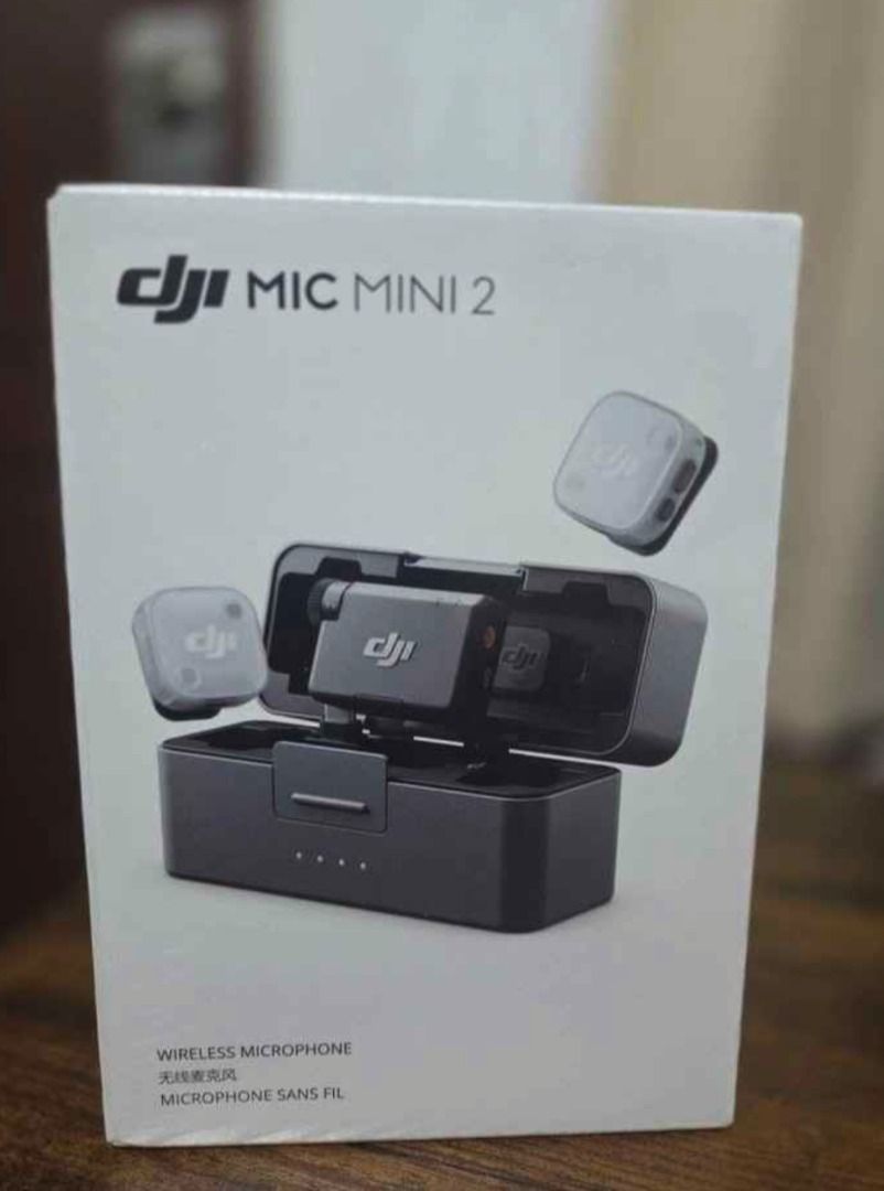 DJI Mic Mini 2 (Category: Microphones) located in Imus. Submitted by paolodividedby0 (Listing ID 1460435210, Image 1). Description: - DJI Mic 2 Wireless Microphone System - Includes Charging Case - Comes with Two Transmitters - Delivers Crystal-Clear Audio - Compact and Portable Design - Perfect for Your Next Project.