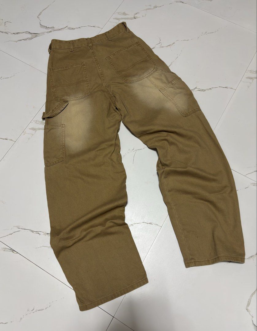 Double Knee Work Pants Khaki (Category: Jeans) located in Caloocan City. Submitted by nlubon (Listing ID 1460428658, Image 2). Description: Size small Dimes 27 /length 40 /hem 9.