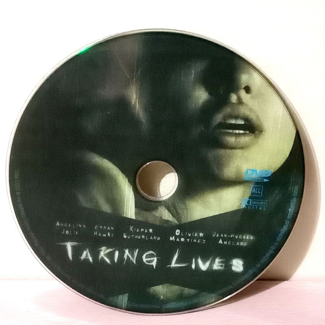 DVD Movie : "TAKING LIVES" (Category: CDs & DVDs) located in Bulacan. Submitted by namethesizemkt2 (Listing ID 1460358501, Image 1). Description: .