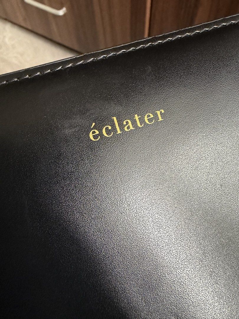 Eclater leather shoulder / sling bag in black (Category: Luxury Bags & Wallets) located in Carles. Submitted by stefunnnny (Listing ID 1460323658, Image 2). Description: Selling this bèaut. Used 2x only, and still looks new. No any issue. So so nice pa. Smooth finish leather and suede inside. Very high quality bag. Bought on their website for 7k+++. It comes with 2-removable strap. 1 shoulder strap 1 sling strap RFS: Natatambak lang siya..