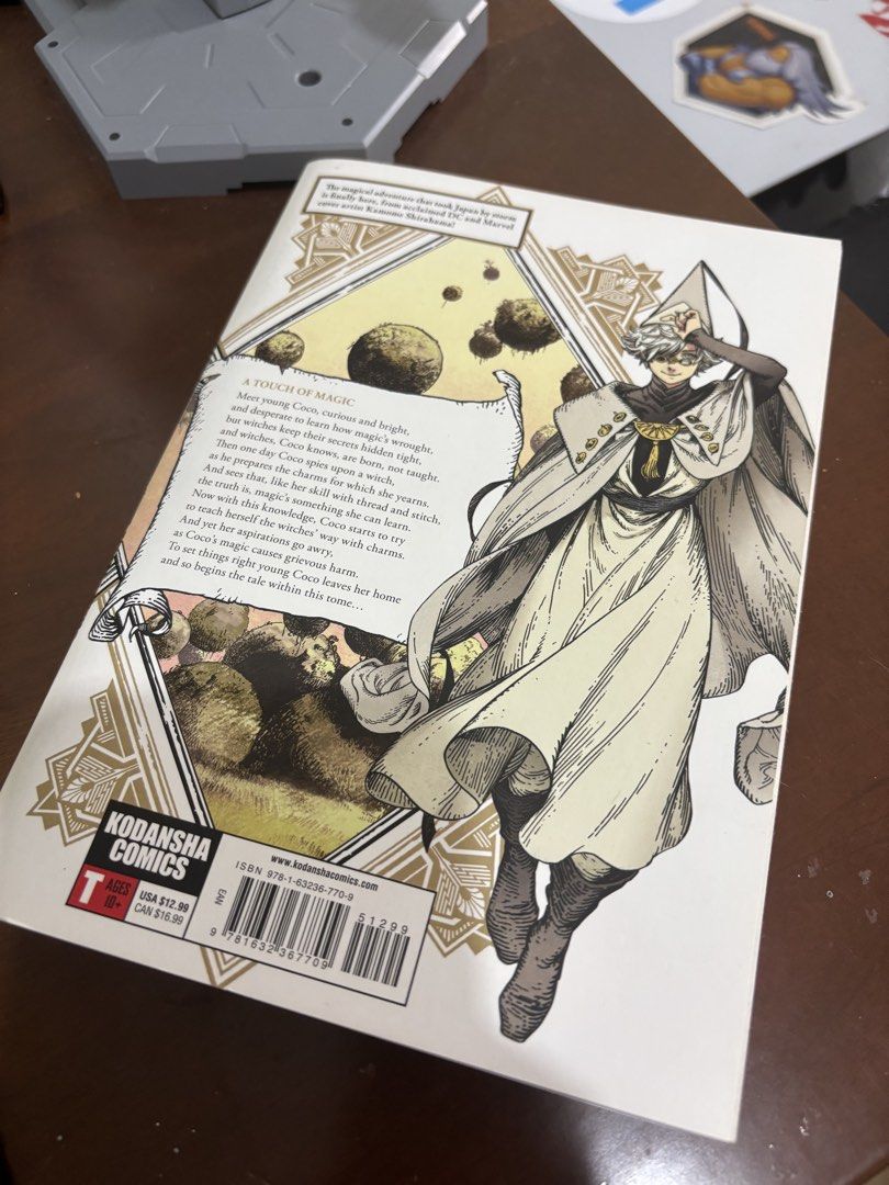 ENG MANGA FS - Witch Hat Atelier Volume 1 (Category: Comics & Manga) located in Taguig. Submitted by royalwolf_c54525 (Listing ID 1460384518, Image 2). Description: RFS decluttering Condition: like new, store in a closet. No dents no yellowing 650 last price.