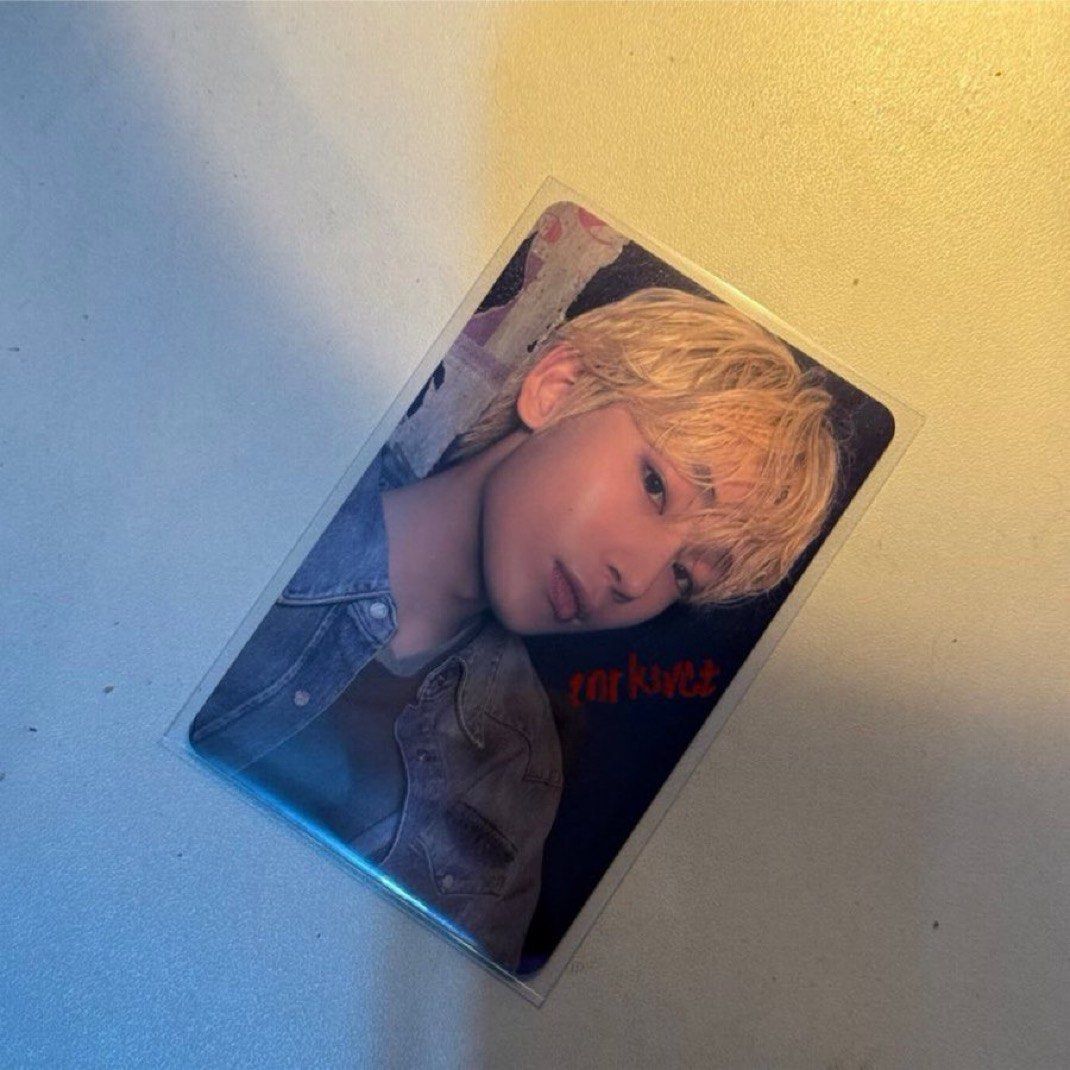 ENHYPEN SUNOO (Category: K-Wave Merchandise) located in Laoag. Submitted by solacenh (Listing ID 1460330611, Image 1). Description: Walk The Line Bangkok Pop up pc ₱350 + fees X sensitive .
