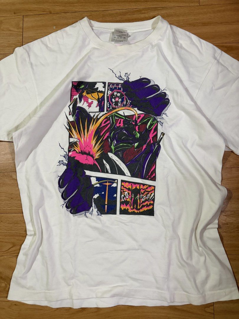 Evangelion anime shirt (Category: Tshirts & Polo Shirts ) located in Paranaque City. Submitted by uw4kk (Listing ID 1460501005, Image 1). Description: Measurements are shown in the photo .