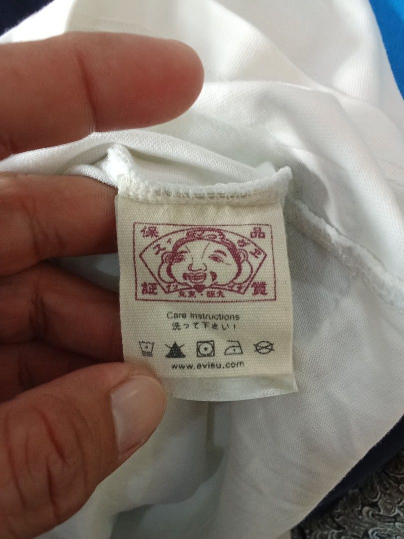 Evisu x palace (Category: Tshirts & Polo Shirts ) located in Tagbilaran City. Submitted by nomsojyara49223 (Listing ID 1460317107, Image 3). Description: evisu c palace excellent condition authentic large size.