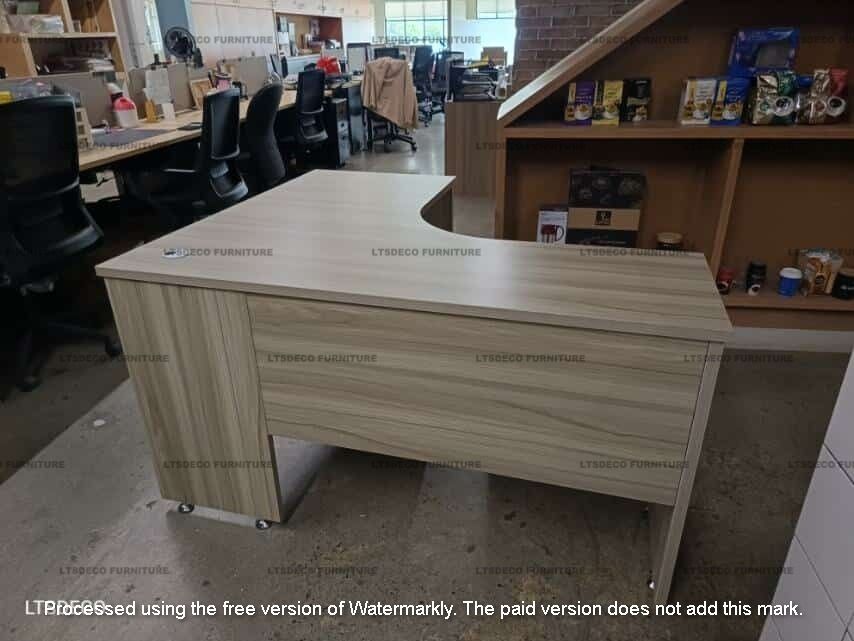 Executive table desk l-shape office partition furnitures (Category: Office Furniture & Fixtures) located in Quezon City. Submitted by chris.ltsdeco (Listing ID 1460306379, Image 3). Description: 👉Are you looking for WORKSTATION, MODULAR CUBICLES OFFICE PARTITION, and OFFICE FURNITURE SUPPLIER? LTSDECO Furniture, is direct supplier, manufacturer, and trusted provider of high quality, affordable and durable modular office divider partition, home a