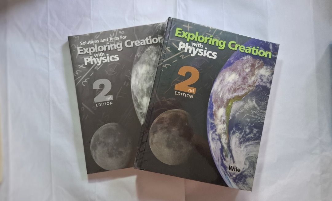 Exploring Creation with Physics 2nd Edition Solutions and Tests (Category: Textbooks) located in Quezon City. Submitted by zharzabr (Listing ID 1460471496, Image 1). Description: Wile: Exploring Creation with Physics - In good condition - Never used - Comes with solutions and tests manual - Good as new - Ideal for homeschooling parents and students - Covers key physics concepts.