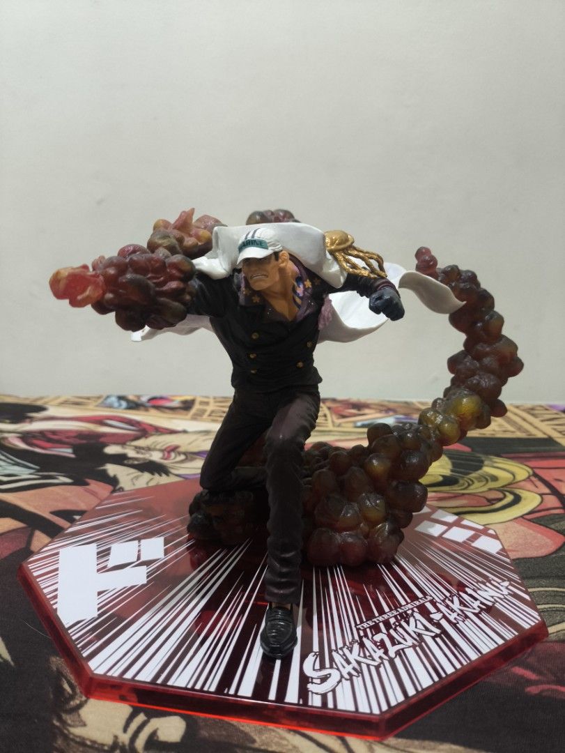 Faz Admiral Battle Version (Category: Figurines & Statues) located in Imus. Submitted by macoydee22 (Listing ID 1460425582, Image 2). Description: 👑Faz Admiral Battle Version Akainu Condition: Loose Issue: Missing 1 peg, no broken peg Aokiji Condition: BIB (Back In Box) Issue: 3 Broken peg Price: P5,000 set 📍Location: Naic, Cavite/Makati by schedule 💸MOP: GCash 📦MOD: Lalamove/LBC .