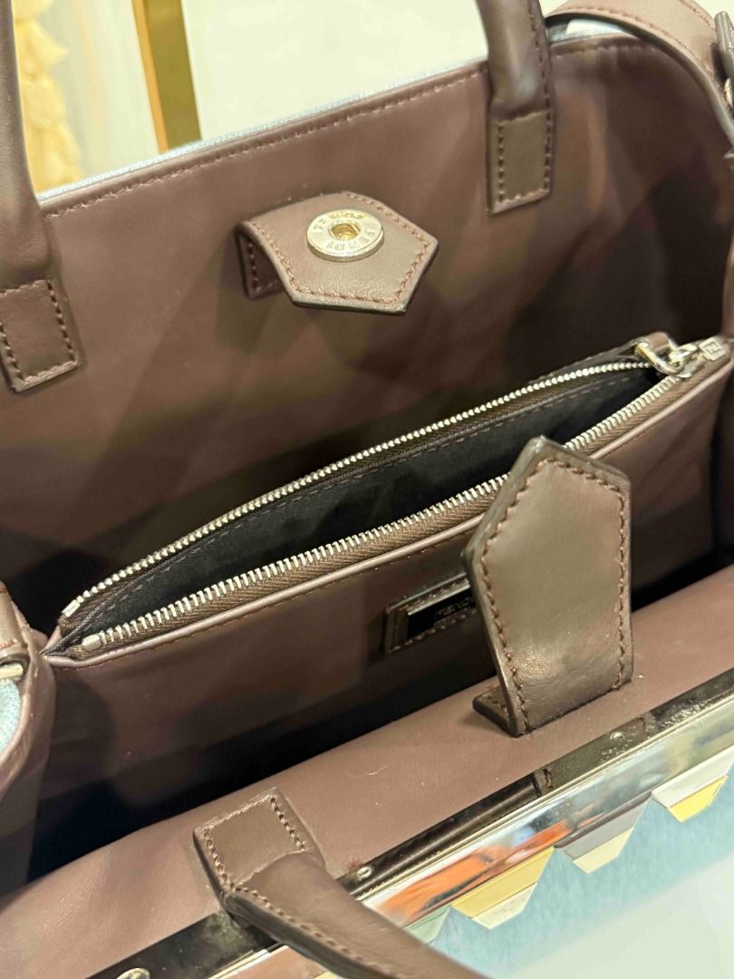 Fendi 3jours Mini Tote (Category: Luxury Bags & Wallets) located in Las Pinas. Submitted by happystar_cac724 (Listing ID 1460403687, Image 3). Description: Used Fendi Bag style Comes with bag shoulder sling and cards.