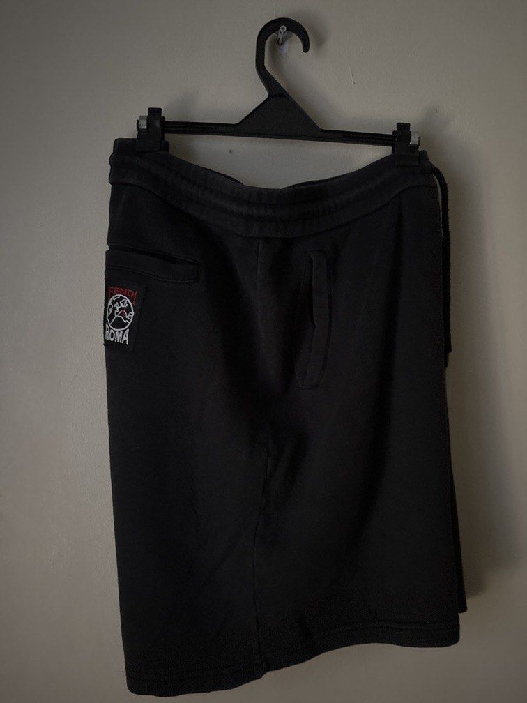 Fendi shorts (Category: Shorts) located in Muntinlupa City. Submitted by owrayttttt (Listing ID 1460387745, Image 2). Description: - Fendi Roma Embroidered shorts - 33-40 waist, 19 length - Complete tags - Color rate 9/10 - Free shipping via j&t.