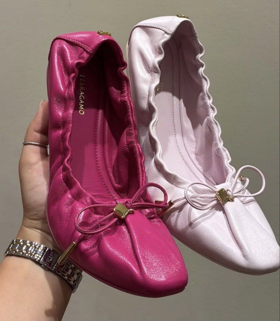 Ferragamo Flats (Category: Flats & Sandals) located in Manila. Submitted by stopshop26 (Listing ID 1460450808, Image 1). Description: For pre-order 4-6 weeks ETA 50% dp to process order Avail sizes: Light pink - 6 and 9 Hot pink - 7, 8 and 9.5 Brand new and original.