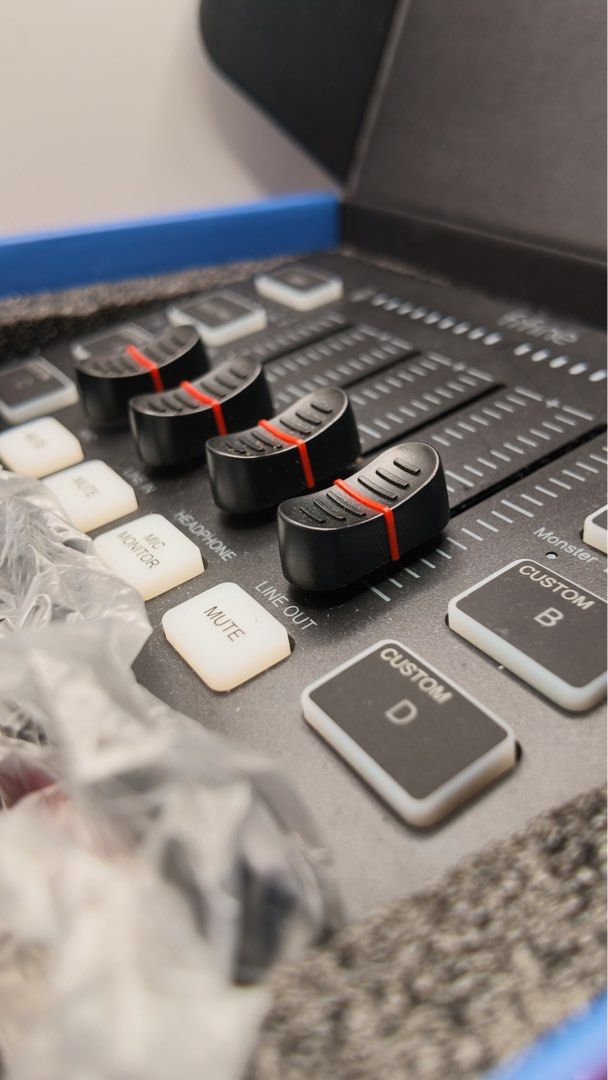 Fifine SC3 Gaming Audio Mixer (Category: Other Audio Equipment) located in Cebu City. Submitted by jules.expo (Listing ID 1460366657, Image 3). Description: For Sale: FIFINE AmpliGame SC3 Gaming Audio Mixer, Streaming RGB PC Mixer with XLR Microphone Interface Price: 1,500 Condition: Lightly Used (2 months of usage) RFS: Was gifted the Focusrite Scarlett Solo audio interface Inclusions: —the audio interface mixer (black variant, XLR compatible) —