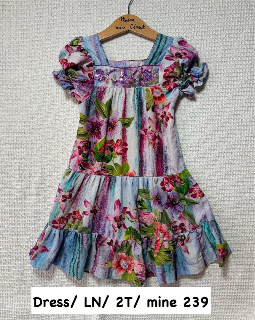 Floral dress (Category: Babies & Kids Fashion) located in Manila. Submitted by marinonlineshop (Listing ID 1460485181, Image 1). Description: .