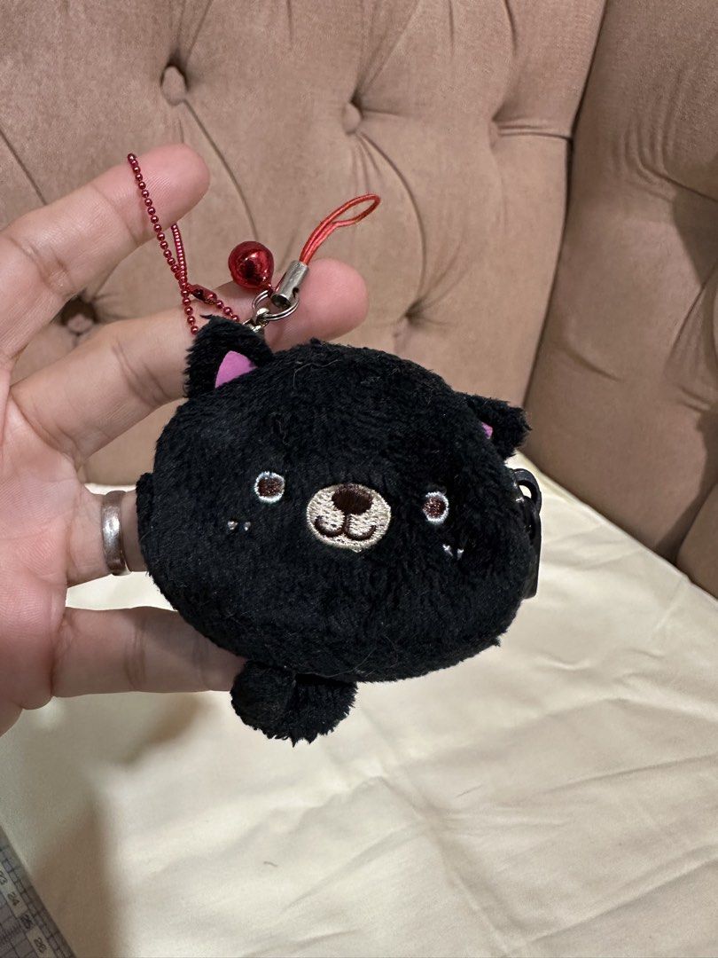 Fluffy Black Coin Purse Keychain (Category: Charms) located in Davao. Submitted by favoritepreloved (Listing ID 1460435984, Image 1). Description: .