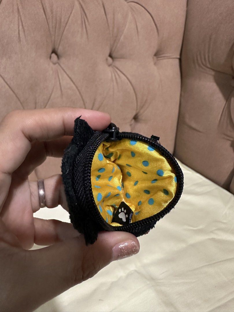 Fluffy Black Coin Purse Keychain (Category: Charms) located in Davao. Submitted by favoritepreloved (Listing ID 1460435984, Image 2). Description: .