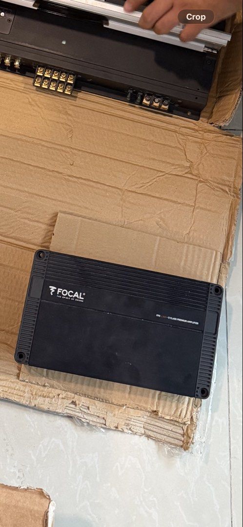 Focal FPX4.800 4-Channel Amplifier (Category: Other Automotive Parts and Accessories) located in Manila. Submitted by rudysfarinas (Listing ID 1460392516, Image 1). Description: - Focal FPX4.800 4-channel amplifier - Compact and powerful design - Output: 4 x 120 Watts RMS at 4 ohms - Flexible operation: 4/3/2 channel modes - Features active filtering - Ideal for car audio system upgrades - Please check photos for detailed condition.
