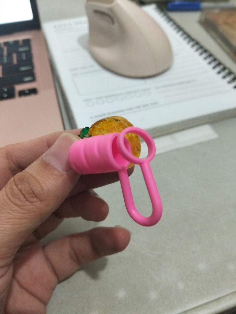 FREEBIE: pineapple pink silicone straw cover (Category: Water Bottles & Tumblers) located in Marikina City. Submitted by theflos (Listing ID 1460418372, Image 3). Description: .