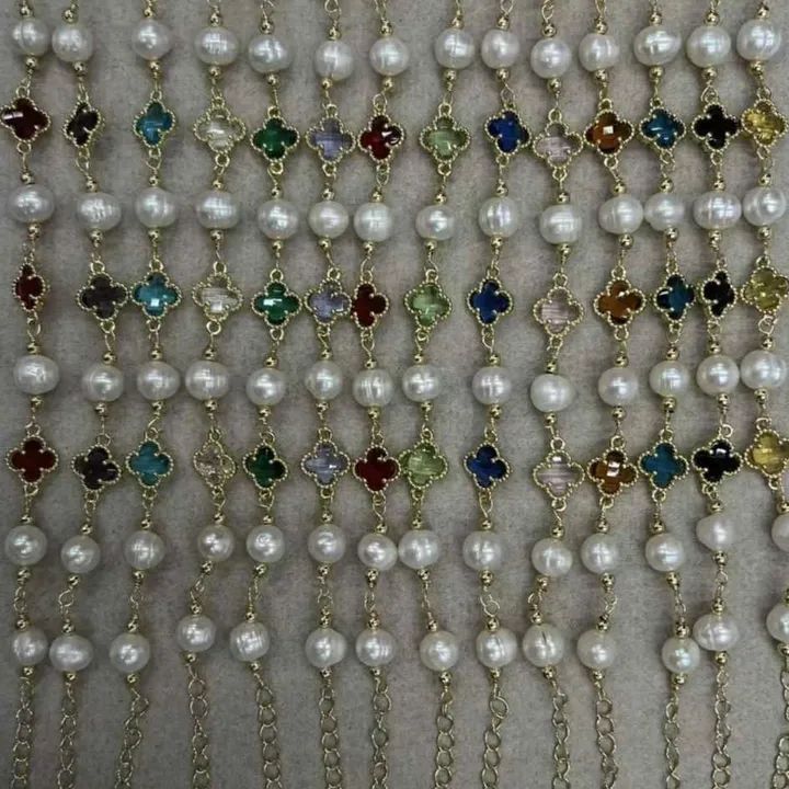 Fresh water pearl bracelet (Category: Bracelets) located in Malabon City. Submitted by aishahgirlshop (Listing ID 1460306604, Image 1). Description: 💯 Authentic fresh water pearl with vermiel setting perfect for gift Gcash payment only 999 best deal..