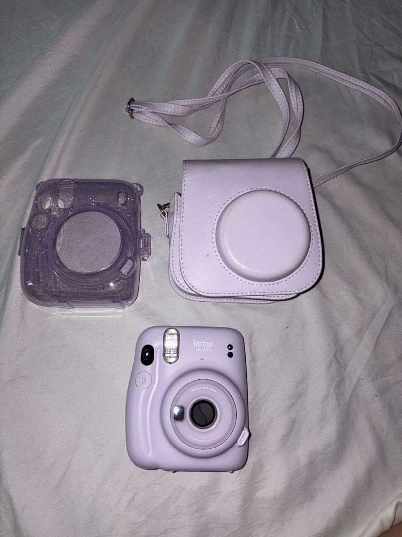Fujifilm Instax Mini 11 Purple (Category: Cameras) located in Marikina City. Submitted by shop.coco (Listing ID 1460404620, Image 1). Description: Fujifilm Instax Mini 11 Purple - with 2 free case.
