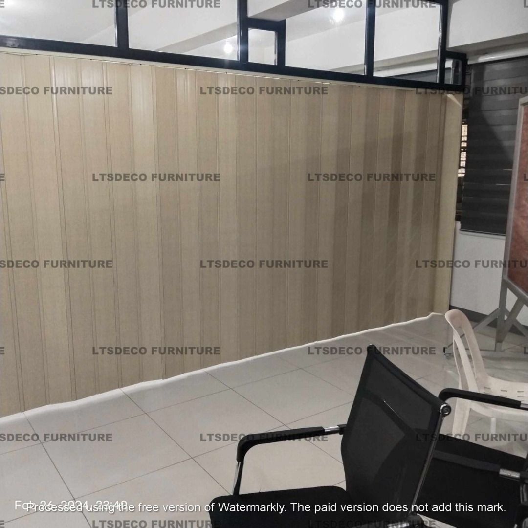 FULL LAMINATED ACCORDION WALL OFFICE PARTITION (Category: Office Furniture & Fixtures) located in Quezon. Submitted by gel.ltsdeco07429_868 (Listing ID 1460355413, Image 3). Description: LTSDECO Home and Office Furniture Trading MANUFACTURER • FABRICATOR • SUPPLIER Looking for office furniture, modular partitions, workstations, or customized furniture? We can help! LTSDECO Home and Office Furniture Trading is a trusted manufacturer, fabricator, a