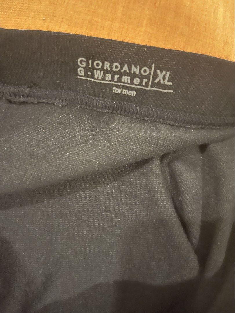 Giordano G-Warmer (Category: Jeans) located in Quezon City. Submitted by booktt (Listing ID 1460472232, Image 3). Description: Giordano g-warmer XL in black Lp posted heattech/thermal (code 003) .