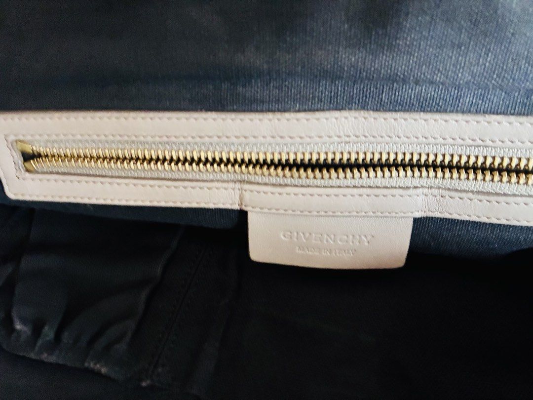 STEAL DEAL!!! Givenchy Nightingale (Category: Luxury Bags & Wallets) located in Angeles City. Submitted by meandshopping (Listing ID 1460313425, Image 3). Description: Authentic Large, with Dustbag Classic Neutral Color in Dark beige and black No flaws, just the usual minor signs of use Plus Shipping .