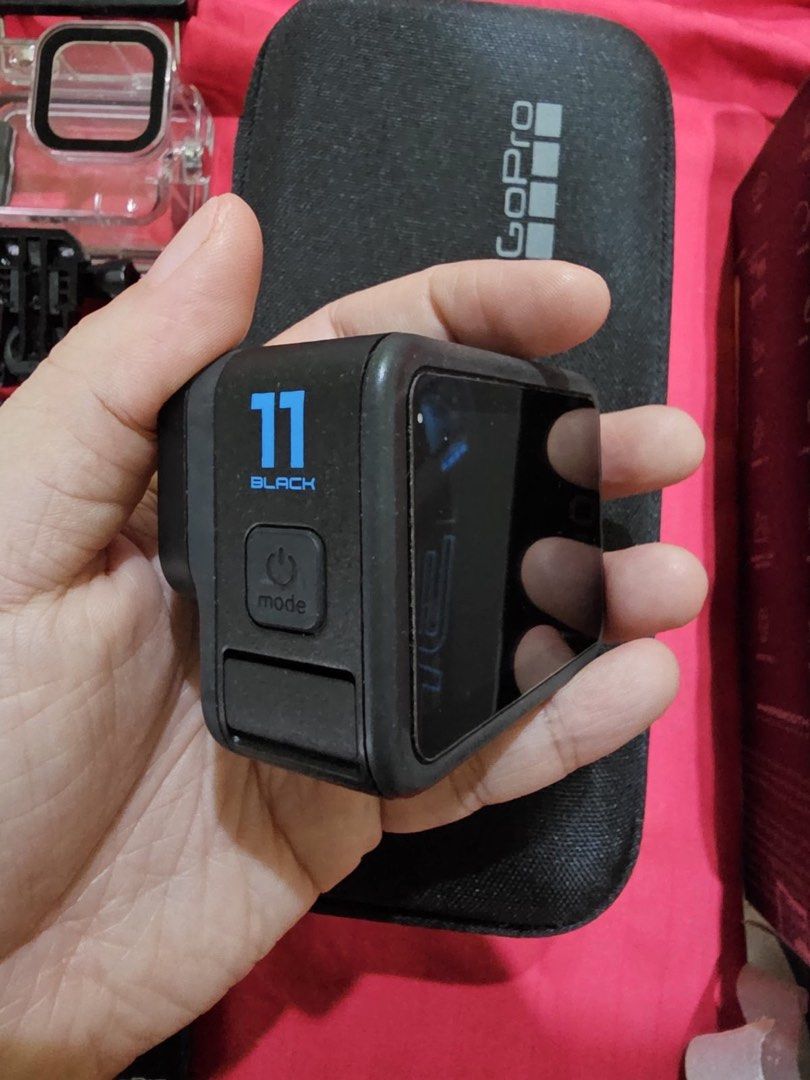 Go pro hero 11 (Category: Video Cameras) located in San Juan City. Submitted by deanfranco52 (Listing ID 1460423250, Image 3). Description: Complete accessories 3battery Good condition No issue.