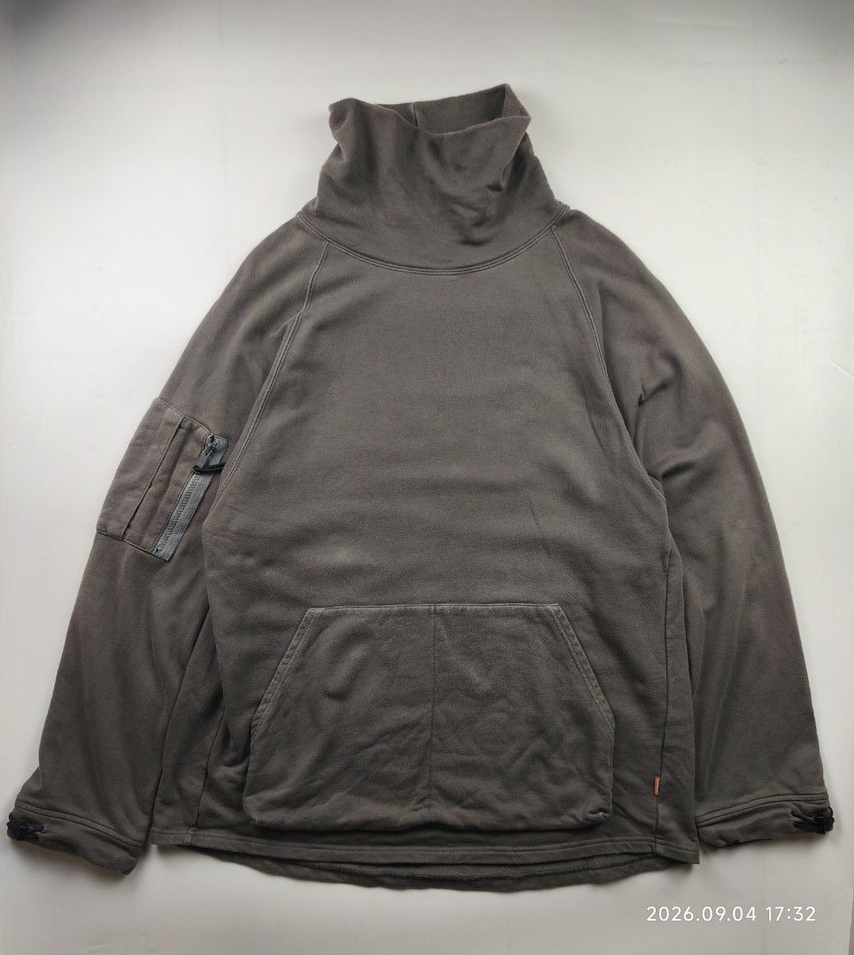 GOOPiMADE PC-02 “Mid-H” Bandage Smock CHARCOAL (Category: Coats, Jackets and Outerwear) located in Manila. Submitted by corner_finds (Listing ID 1460355161, Image 3). Description: size 3 on tag pit to pit 23' length 30' - 100% Cotton - Large 3-D Front Pocket - Arm Pocket Setting - Adjustable Cuff String - Japan YKK Hardware - Skin Friendly - Japan NIFCO Hardware - 3-D Pleat Line - Loose Fit Cutting - Round Bottom Cutting - Signature Orange Label 