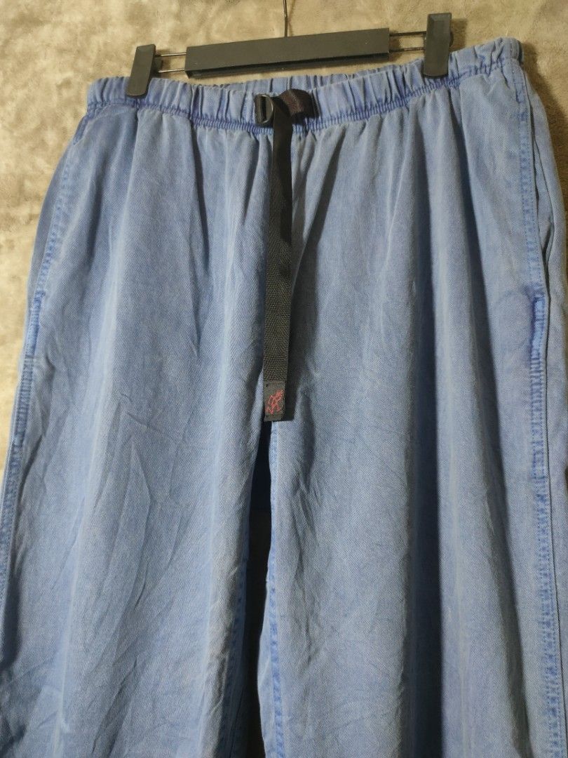 Gramicci Pants Light Blue (Category: Trousers) located in Taguig. Submitted by actualizeboutique (Listing ID 1460478371, Image 3). Description: - Light blue Gramicci pants - Elastic waistband with drawstring - Relaxed fit for everyday comfort - Two side pockets and one back pocket - Ideal for casual outings.