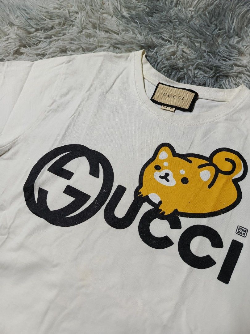 Gucci Fusion T-shirt (Category: Tshirts & Polo Shirts ) located in Manila. Submitted by swag_dealer (Listing ID 1460433711, Image 2). Description: Gucci Fusion T-shirt size XS on tag Length: 27 Width: 20.5 No issue💯 Complete tags and washtags 500+sf.