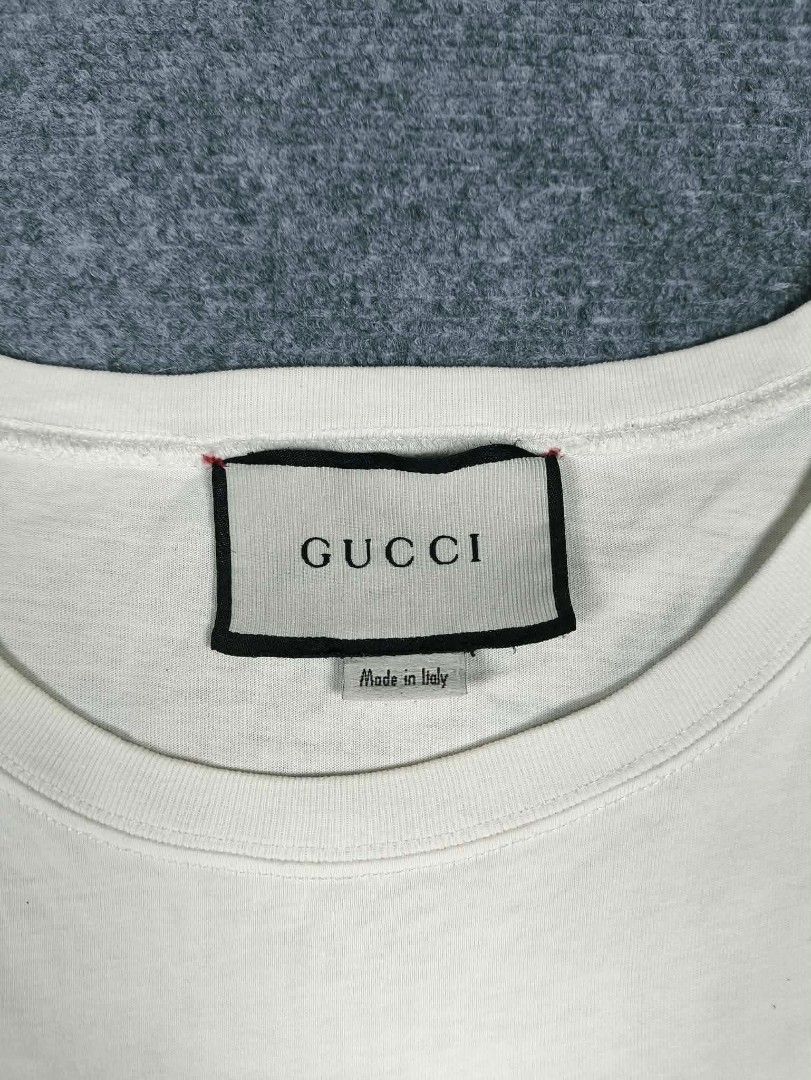 Gucci Guccify T-Shirt (Category: Shirts) located in Tayabas. Submitted by renew.revibe (Listing ID 1460487235, Image 2). Description: Gucci Guccify T-Shirt Excellent Condition Small (20x26) 500 +SF.