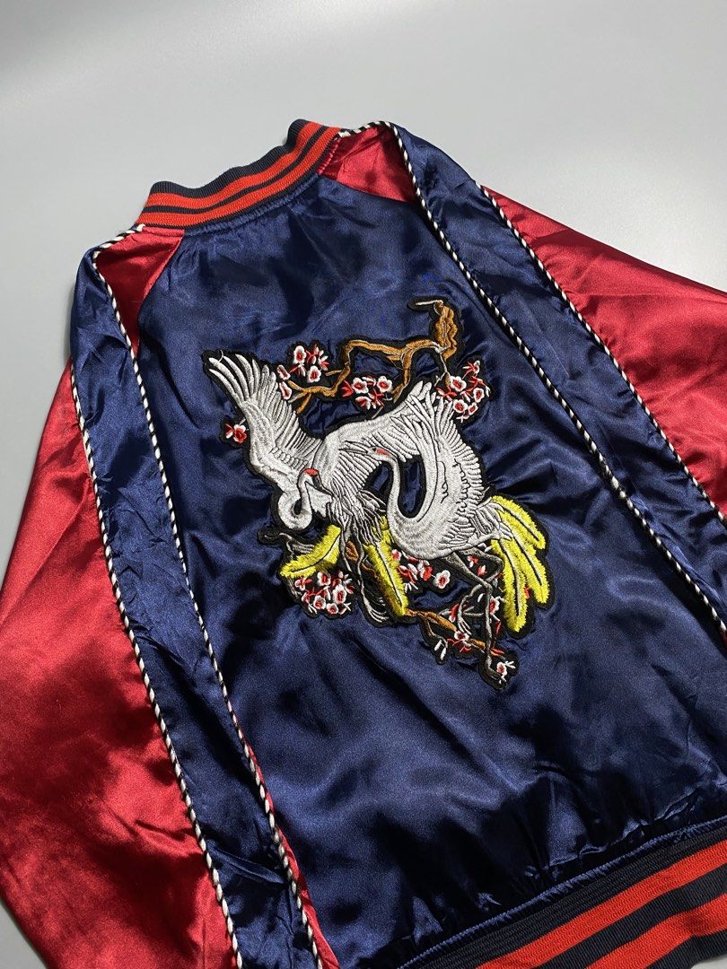 Gucci japan (Category: Coats, Jackets and Outerwear) located in Cagayan de Oro. Submitted by mac_koi (Listing ID 1460496442, Image 3). Description: (Guçci) embroidery bumper jacket. (Boxy type) Dimension: Width: (22)” Length: (26.5)” Size : medium -declared off -back to back design! -super good conditions! -color rate 9.5 /10 -fresh from laundry -issue none! .