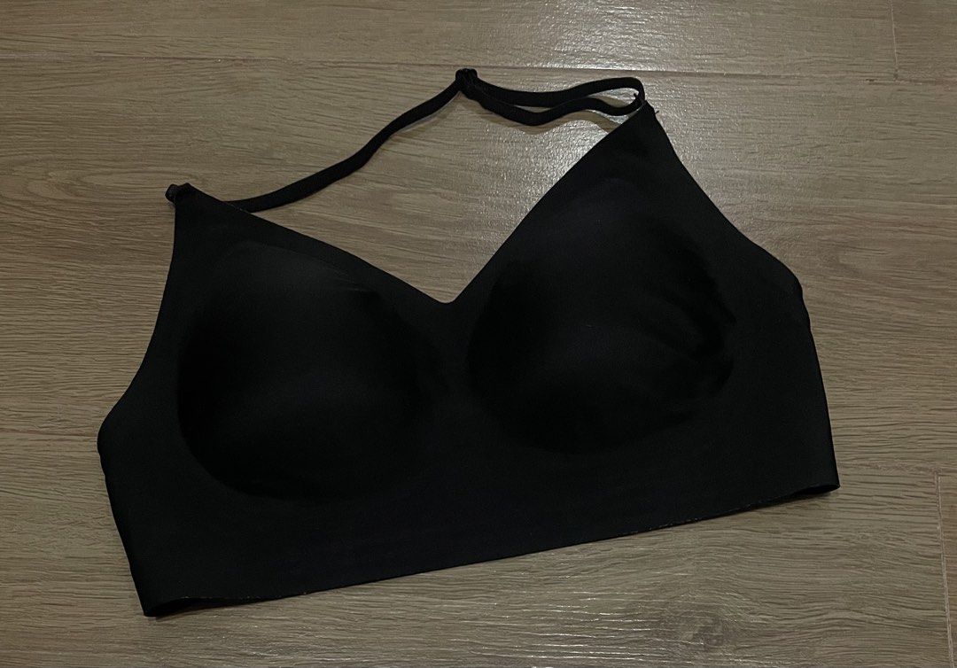 Halter Neck Bra Thin Straps size 32B (Category: Undergarments & Loungewear) located in Bulacan. Submitted by ladyjagged (Listing ID 1460371054, Image 2). Description: Bought but never use Size 32B Seamless and wireless.
