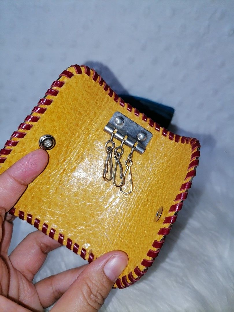 Handtooled Coin Purse, Lipstick Case, Key Holder Set (Category: Wallets & Card holders) located in Butuan. Submitted by az-branded.items (Listing ID 1460422829, Image 3). Description: Magaganda in actual Made in India From Japan.