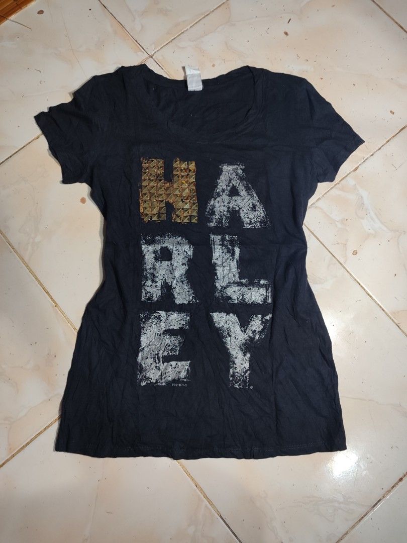 HARLEY DAVIDSON SHIRT (Category: Shirts) located in Pagadian. Submitted by hidden_gems. (Listing ID 1460432609, Image 1). Description: L 25.5 W 15 COLOR 10/10 NO ISSUE.