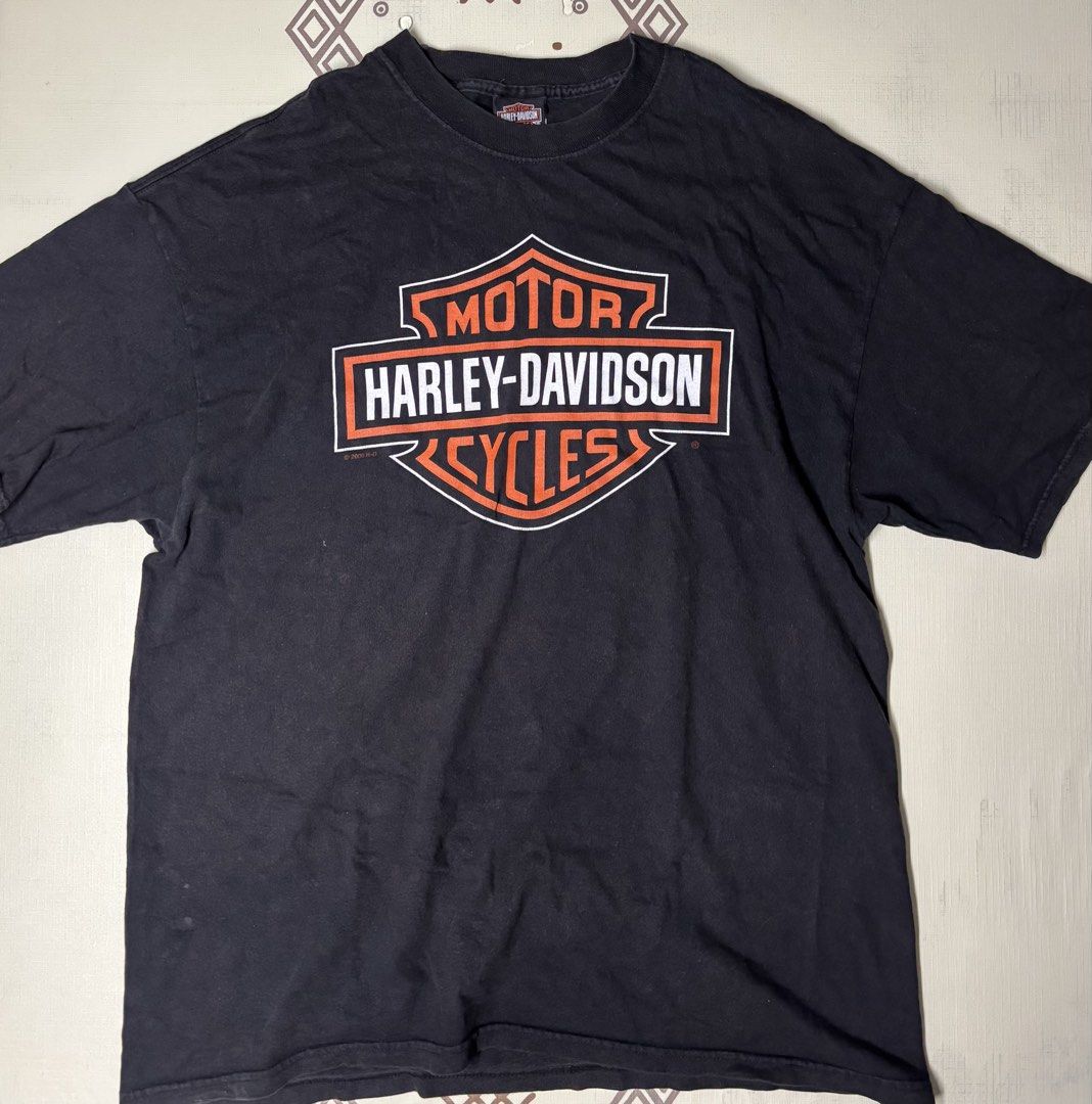 Harley Davidson tee (Category: Tshirts & Polo Shirts ) located in Angeles City. Submitted by st.marc (Listing ID 1460366738, Image 1). Description: 22 width 28 length.