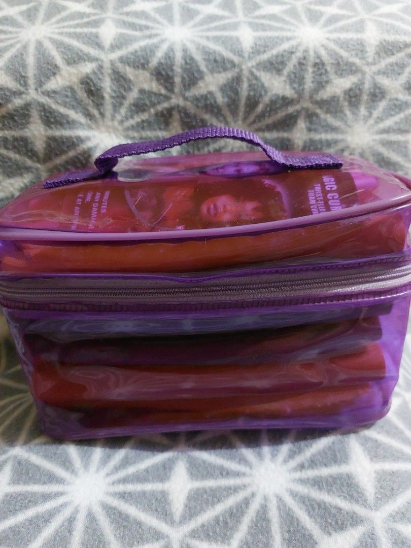 Heatless | Twist-Flex Rods Foam Curlers (Category: Hair) located in Antipolo. Submitted by ms.marieyahs (Listing ID 1460435203, Image 1). Description: heatless curler RFS: di nagagamit na, nagamit lang once sinubukan lang.. - can send more photos if needed. - lalamove shouldered by buyer.. - you may check my profile just in case may iba pang magustuhan. tnx!.