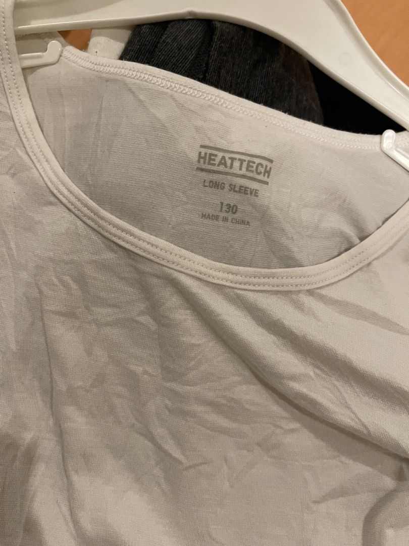 Heattech white size 130 (Category: Babies & Kids Fashion) located in Quezon City. Submitted by booktt (Listing ID 1460470949, Image 2). Description: white size 130 heattech/thermal lp posted (code 003) .