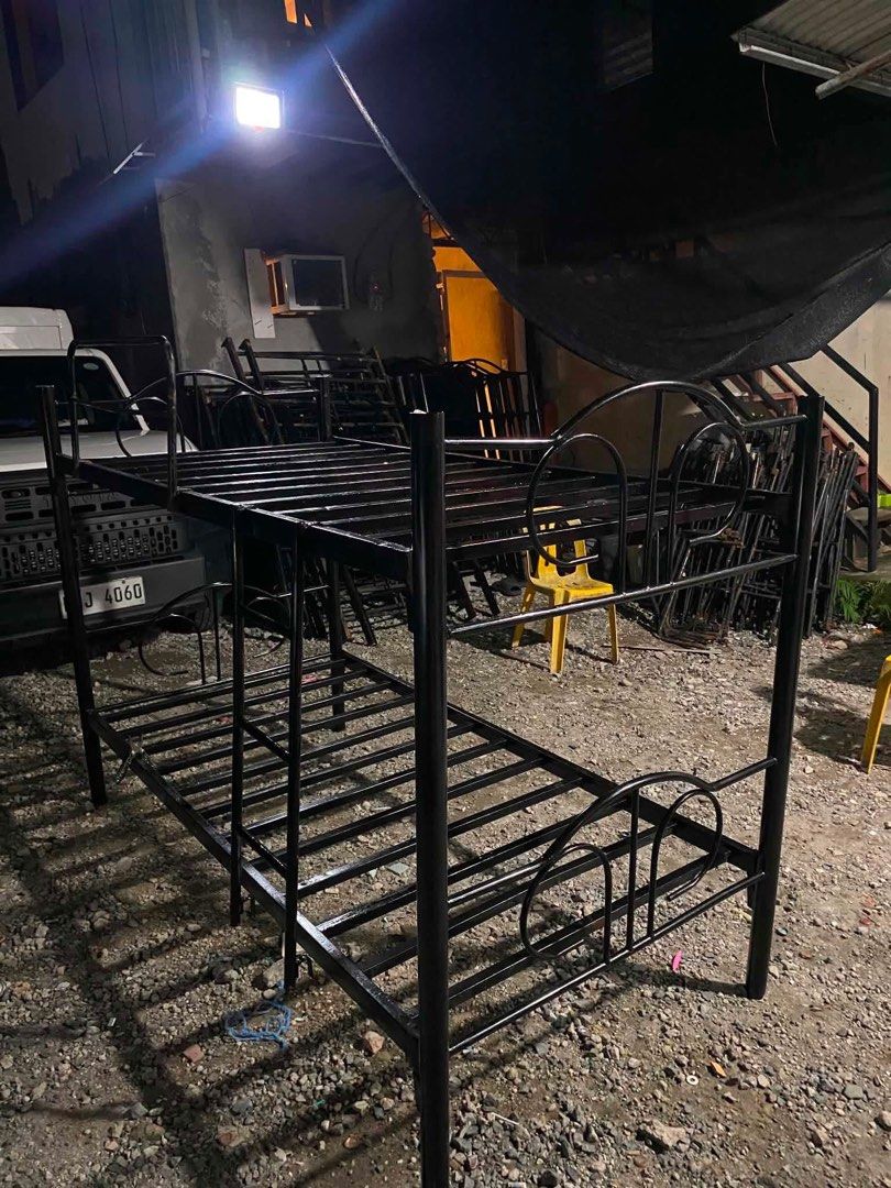 HEAVY DUTY STEEL DOUBLE DECK‼️ (Category: Bed Frames & Mattresses) located in Manila. Submitted by miriamnicd51467 (Listing ID 1460370698, Image 1). Description: STEEL DOUBLE DECK‼️‼️ No Issue/Hidden Issue‼️‼️ 36x75 4k fix loc: Pasay Villamor HEAVY DUTY‼️‼️ PM IF INTERESTED‼️‼️.