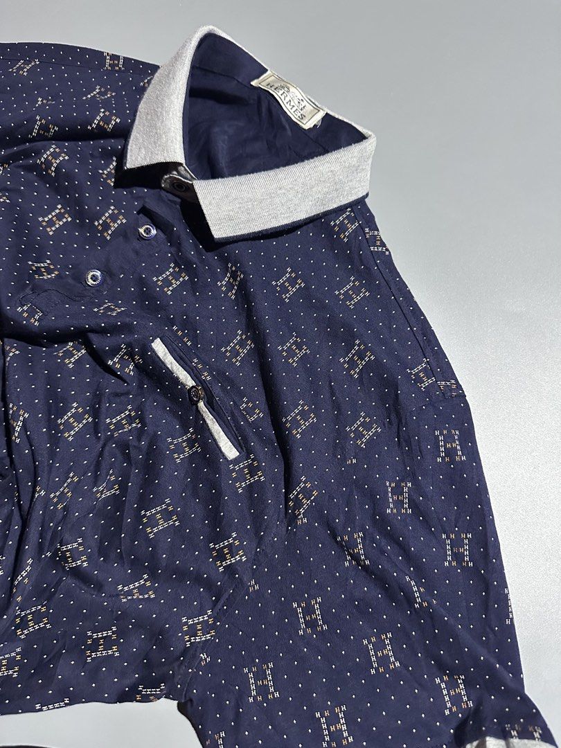 HERMES AOP POLO (Category: Activewear) located in Makati City. Submitted by js.street.finds (Listing ID 1460372094, Image 3). Description: DIMES 21.5/28.