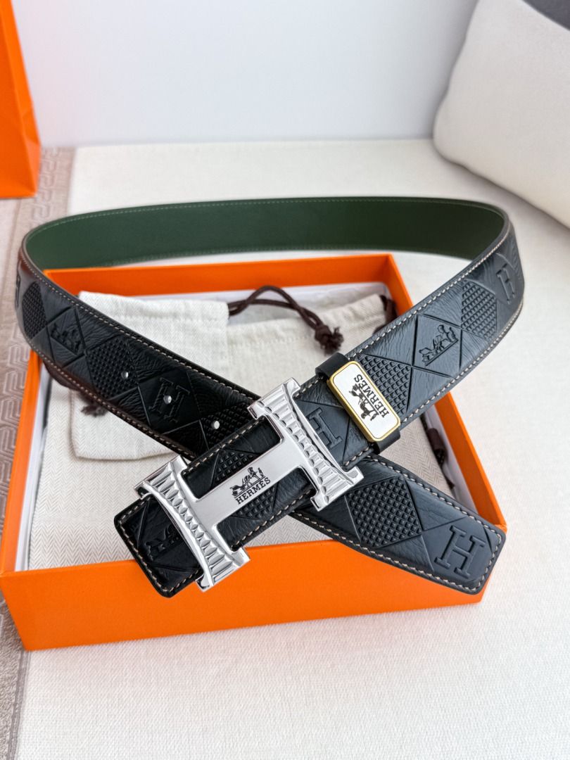 Hermes Black Leather H Buckle Belt (Category: Belts) located in Valenzuela. Submitted by mysticowlf23 (Listing ID 1460325417, Image 3). Description: .