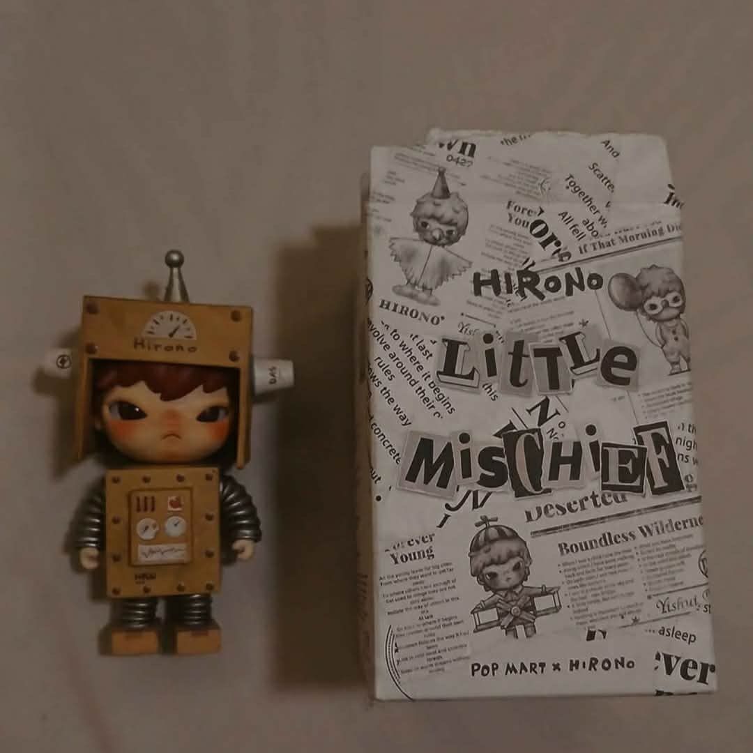 Hirono Set (Category: Designer & Blind Box Toys) located in Quezon City. Submitted by lvxmn (Listing ID 1460399826, Image 2). Description: Both were only used for display. No damage whatsoever. The Robot is complete with box and card The Staring is Incomplete with no box Can do meetups depends on schedule SM North, Katipunan, or España. Lalamove best option. Can negotiate a little bit if you’re a sure buyer, can also trade for different kinds of 