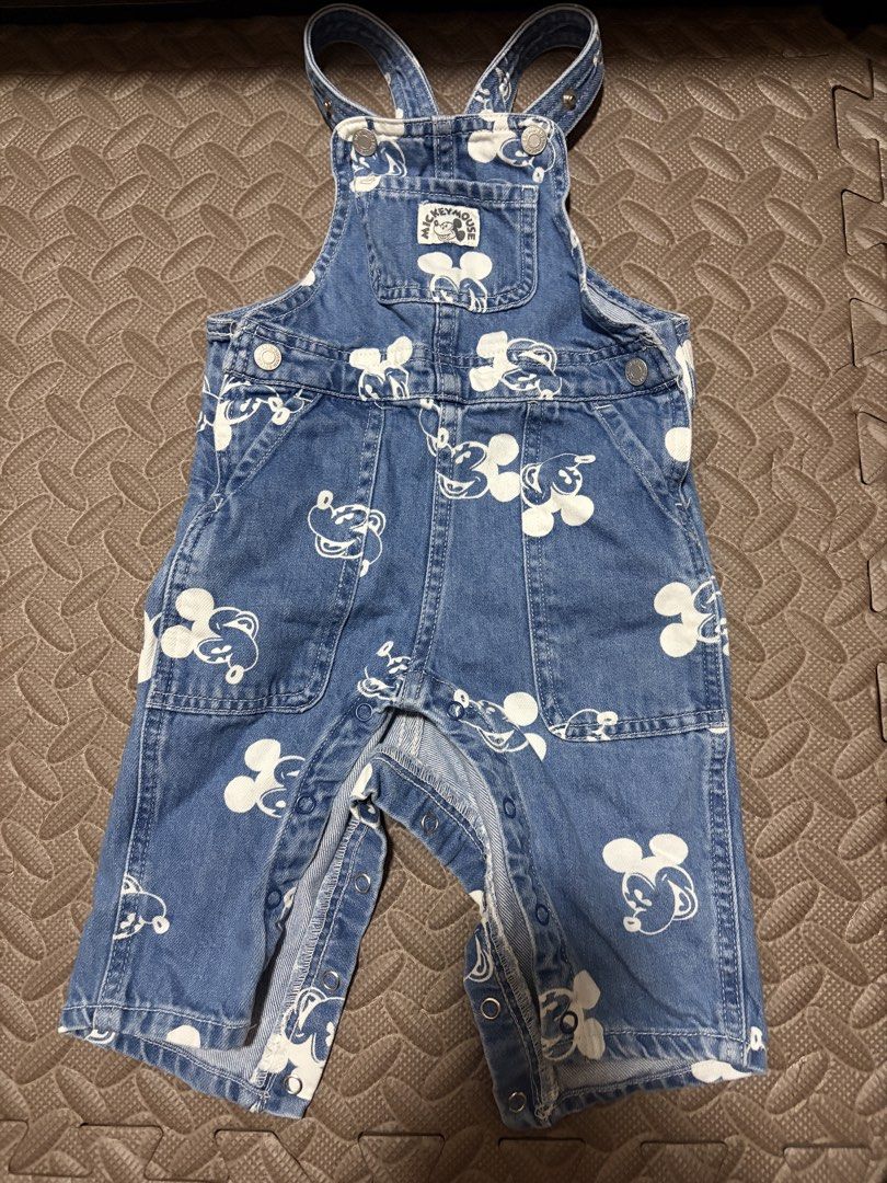 H&M Mickey Mouse Overalls 6M (Category: Babies & Kids Fashion) located in Manila. Submitted by isabella.0927 (Listing ID 1460465595, Image 1). Description: .