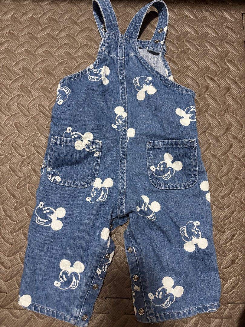 H&M Mickey Mouse Overalls 6M (Category: Babies & Kids Fashion) located in Manila. Submitted by isabella.0927 (Listing ID 1460465595, Image 2). Description: .