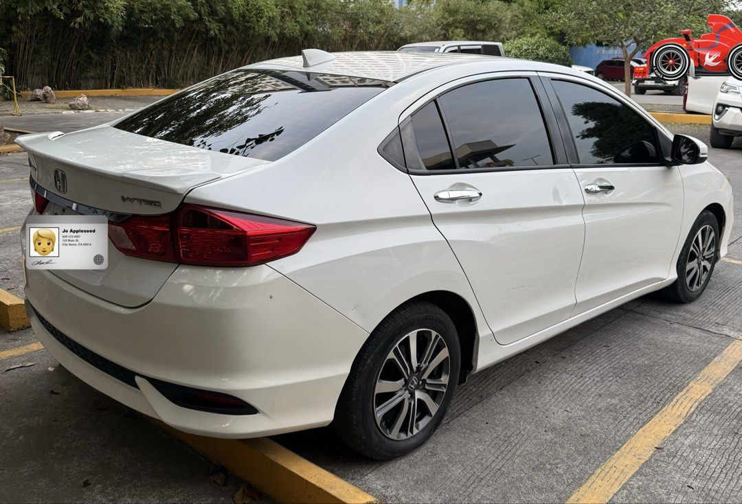 Honda City 1.5 i-VTEC Auto (Category: Used Cars) located in Consolacion. Submitted by rwater (Listing ID 1460428550, Image 2). Description: Cebu Slightly used car with minimal mileage Personalized Seat cover.