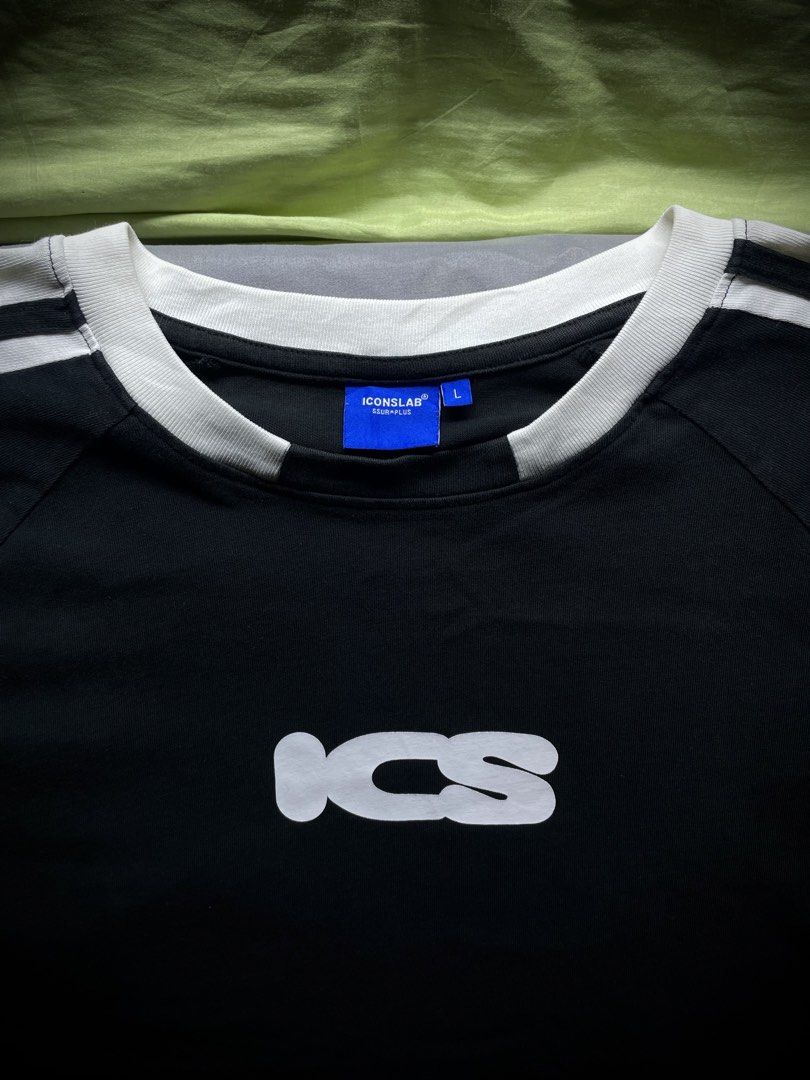 Iconslab Ringer Tee (Category: Tshirts & Polo Shirts ) located in Manila. Submitted by tuklasmnl (Listing ID 1460315162, Image 2). Description: Large on Tag 22 x 29 Excellent Condition No Issue.