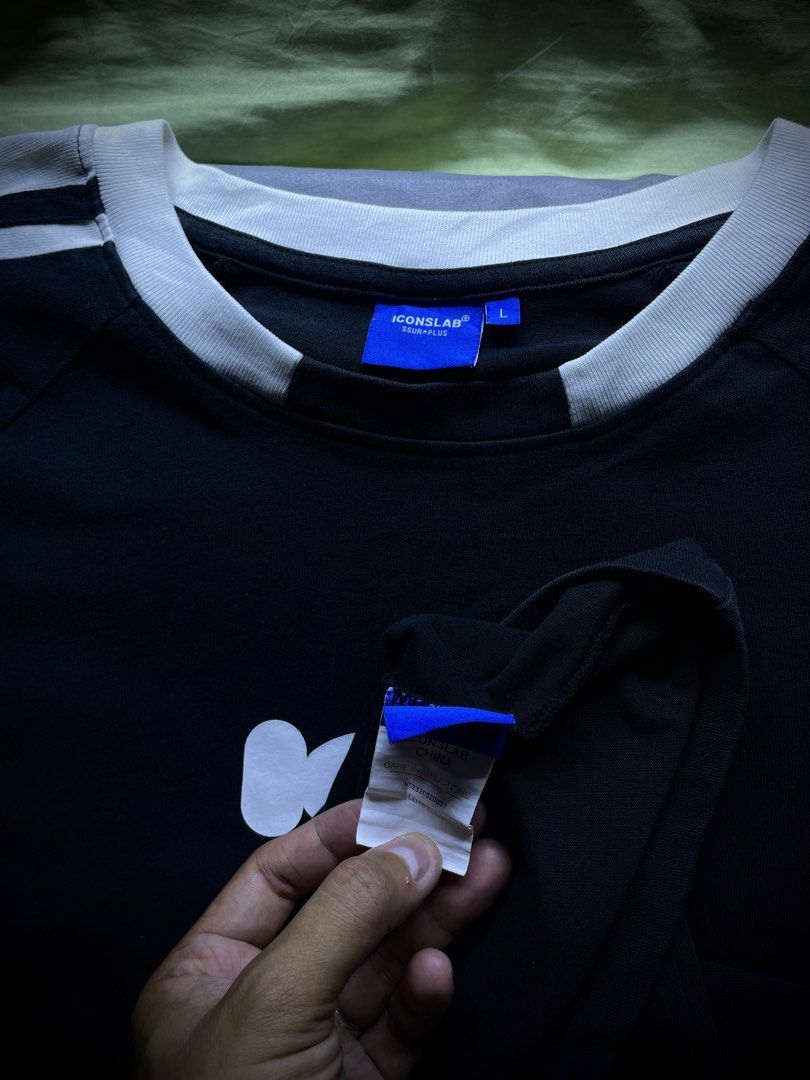 Iconslab Ringer Tee (Category: Tshirts & Polo Shirts ) located in Manila. Submitted by tuklasmnl (Listing ID 1460315162, Image 3). Description: Large on Tag 22 x 29 Excellent Condition No Issue.