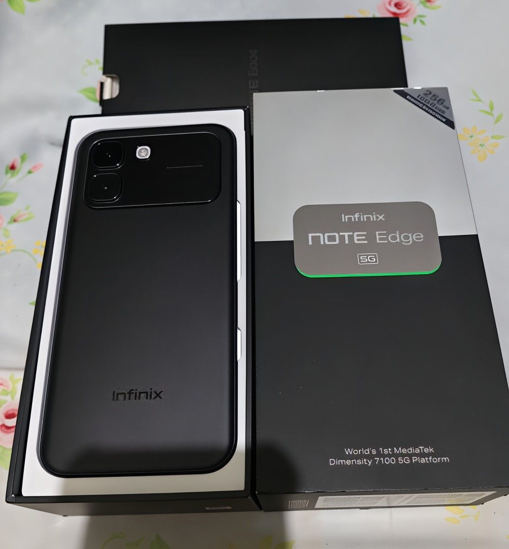 Infinix. Note edge 5g (Category: Announcements) located in Manila. Submitted by safephoenix.21d97f (Listing ID 1460367099, Image 3). Description: 11k to 12k pa bentahan nito.. Kunin nyo na rush ko now.. Unit case box naka curved tempered glass worth 400 pakabit.. Infinix NOTE Edge curved screen 5g 16gb 256gb .. Pick up only Pasig manggahan.. Unahan nlng need funds.. Pass sa tatawad pa..8.5k.